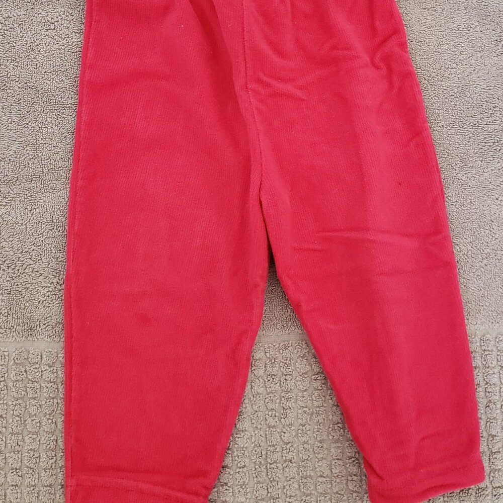 Pink Corduroy Toddler Pants